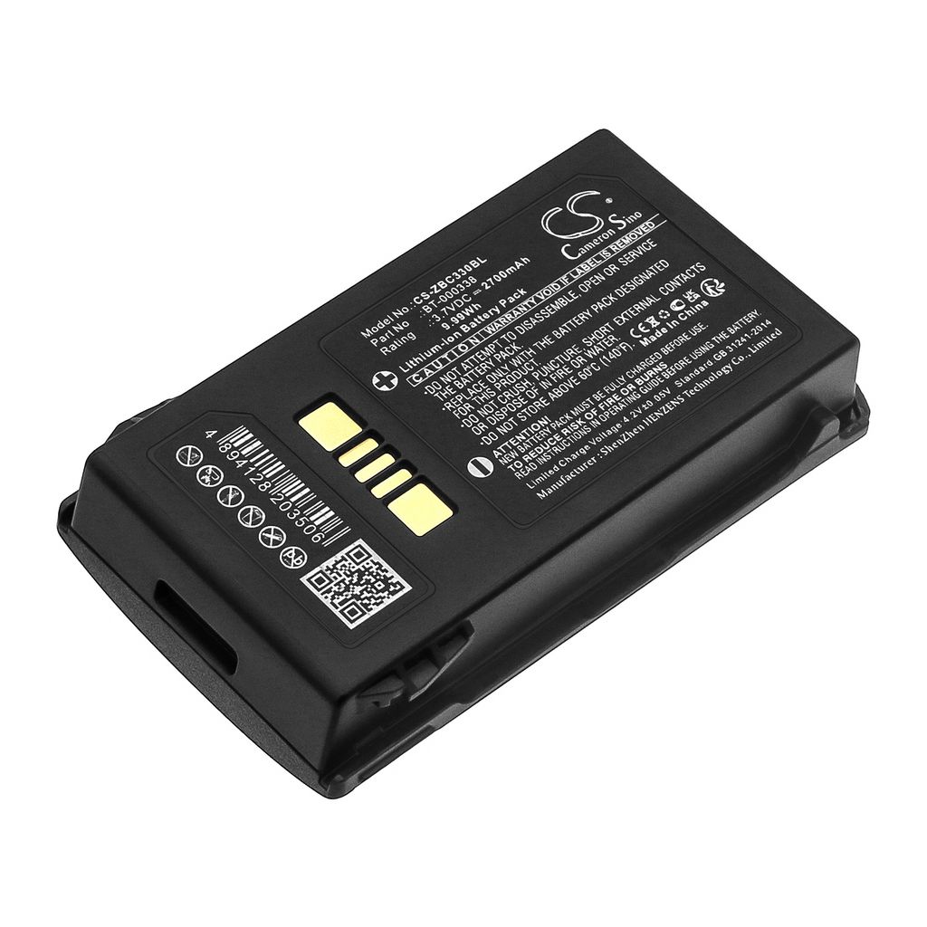 BT-000337 laitteelle Zebra, 3.7V, 2700mAh