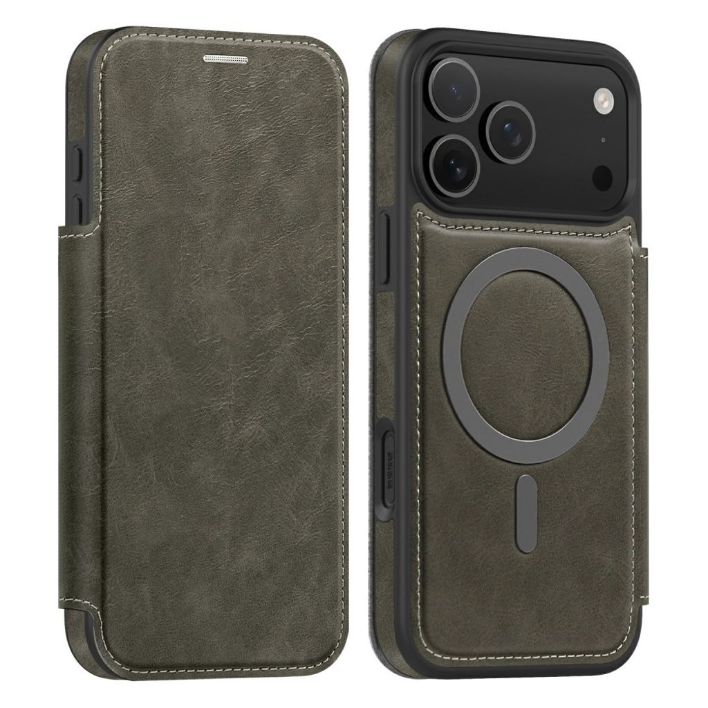 iPhone 17 Pro Max MagSafe Cover with Card Slots - Grey
