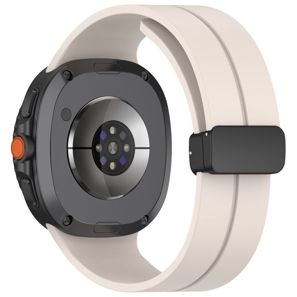 Samsung Galaxy Watch8 44 mm Kellonranneke, Silikoni - beige