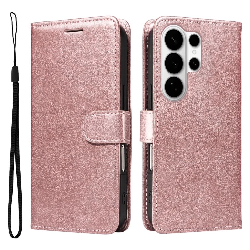 Samsung Galaxy S26 Ultra Cover with Carrying strap - Rose gold