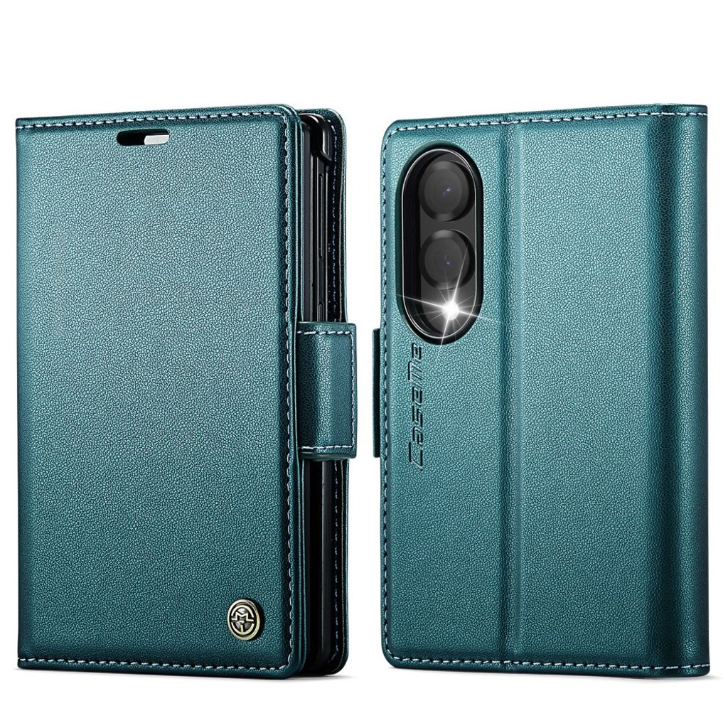 CASEME Samsung Galaxy Z Fold8 Flip Cover med RFID blokering - Grøn
