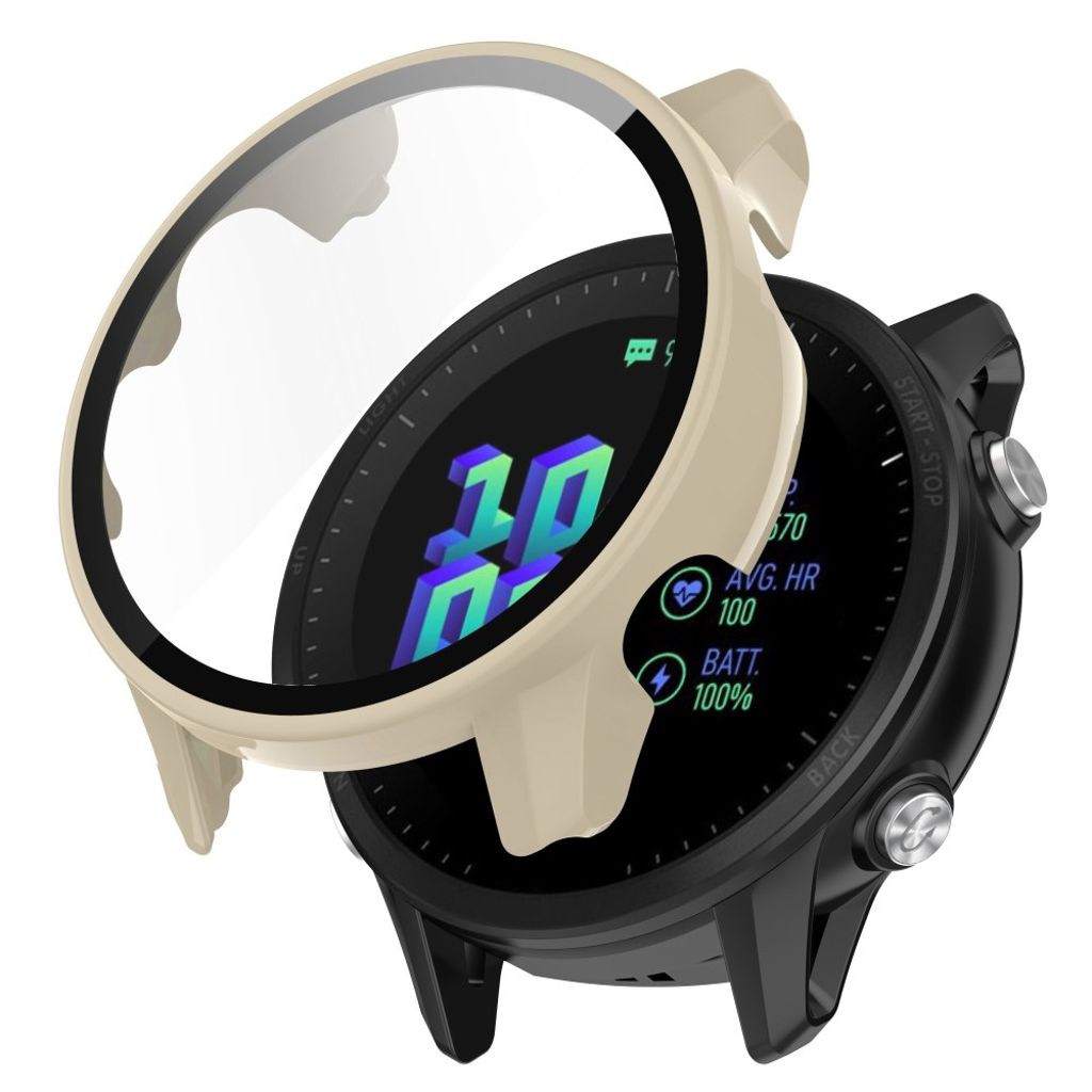 Garmin Forerunner 955 Skal med Skärmskydd - Beige