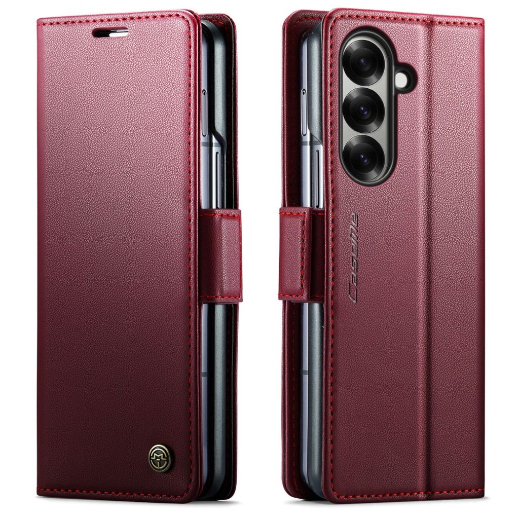 CASEME Samsung Galaxy Z Fold7 5G Fodral med RFID-blockering - Röd