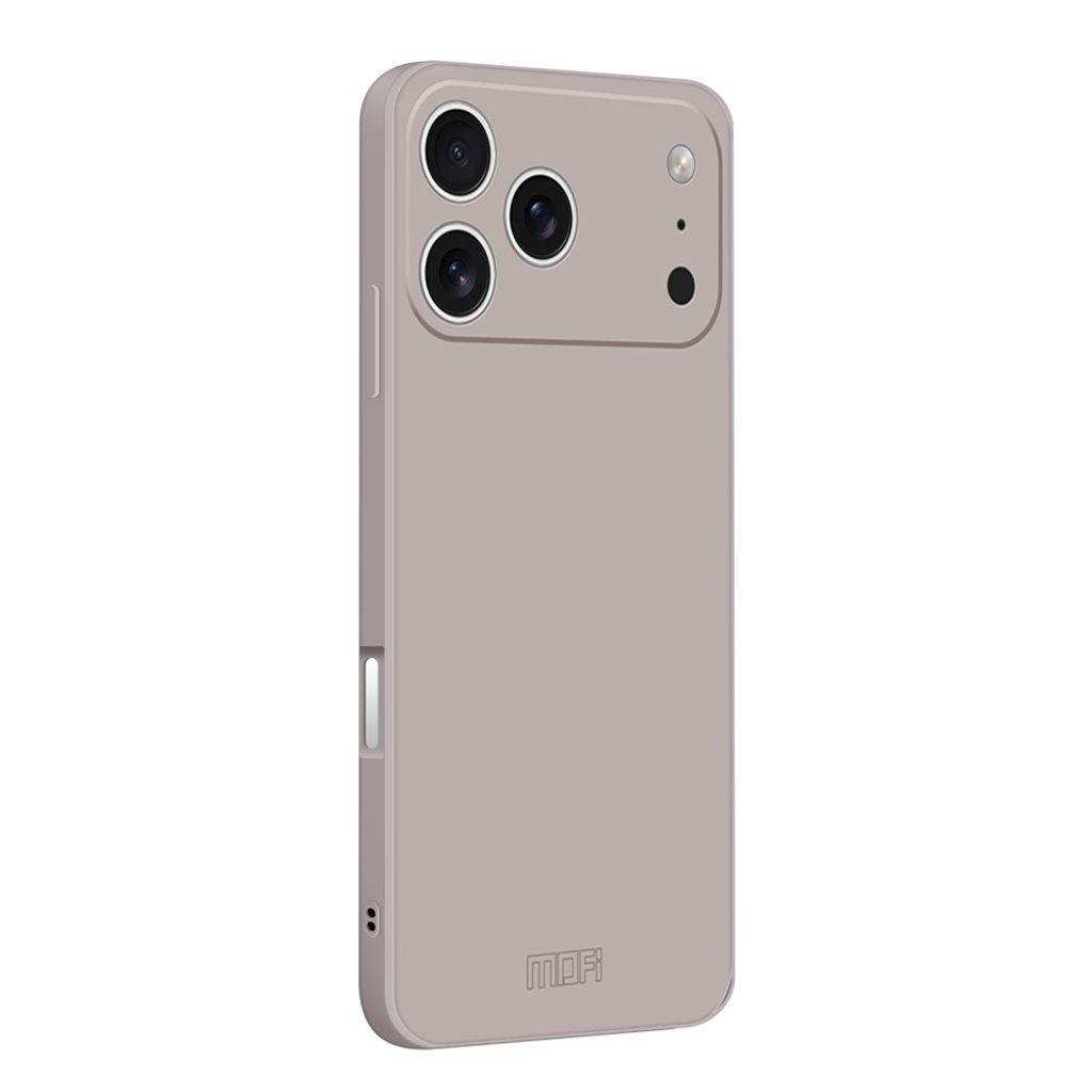 MOFI iPhone 18 Pro Max Kuori Silikoni - Titaaniharmaa