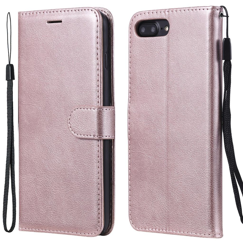 iPhone 7 Plus / 8 Plus Fodral med Kortfack - Roséguld