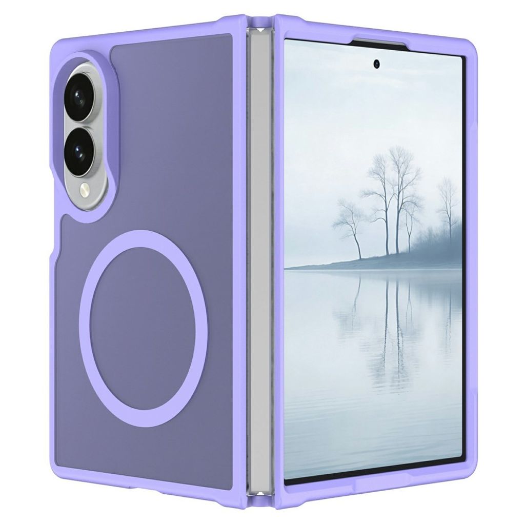 Samsung Galaxy Z Fold8 MagSafe cover med akrylbagside - Lilla