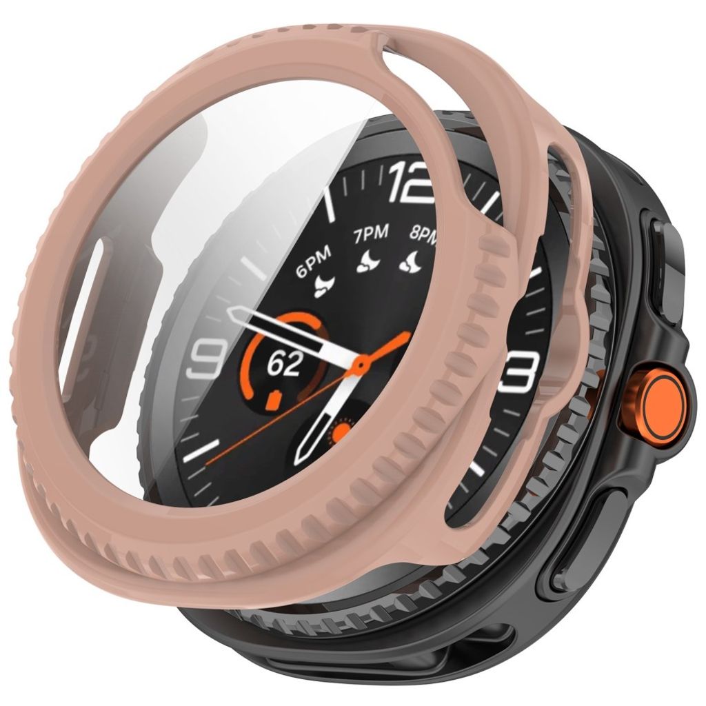 Samsung Galaxy Watch8 Classic 46mm Case with Screen Protector - Pink