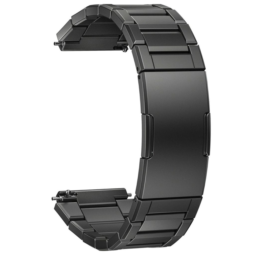 Samsung Gear S3 classic/frontier/Gear2 jne. titaaninen kellonranneke – musta