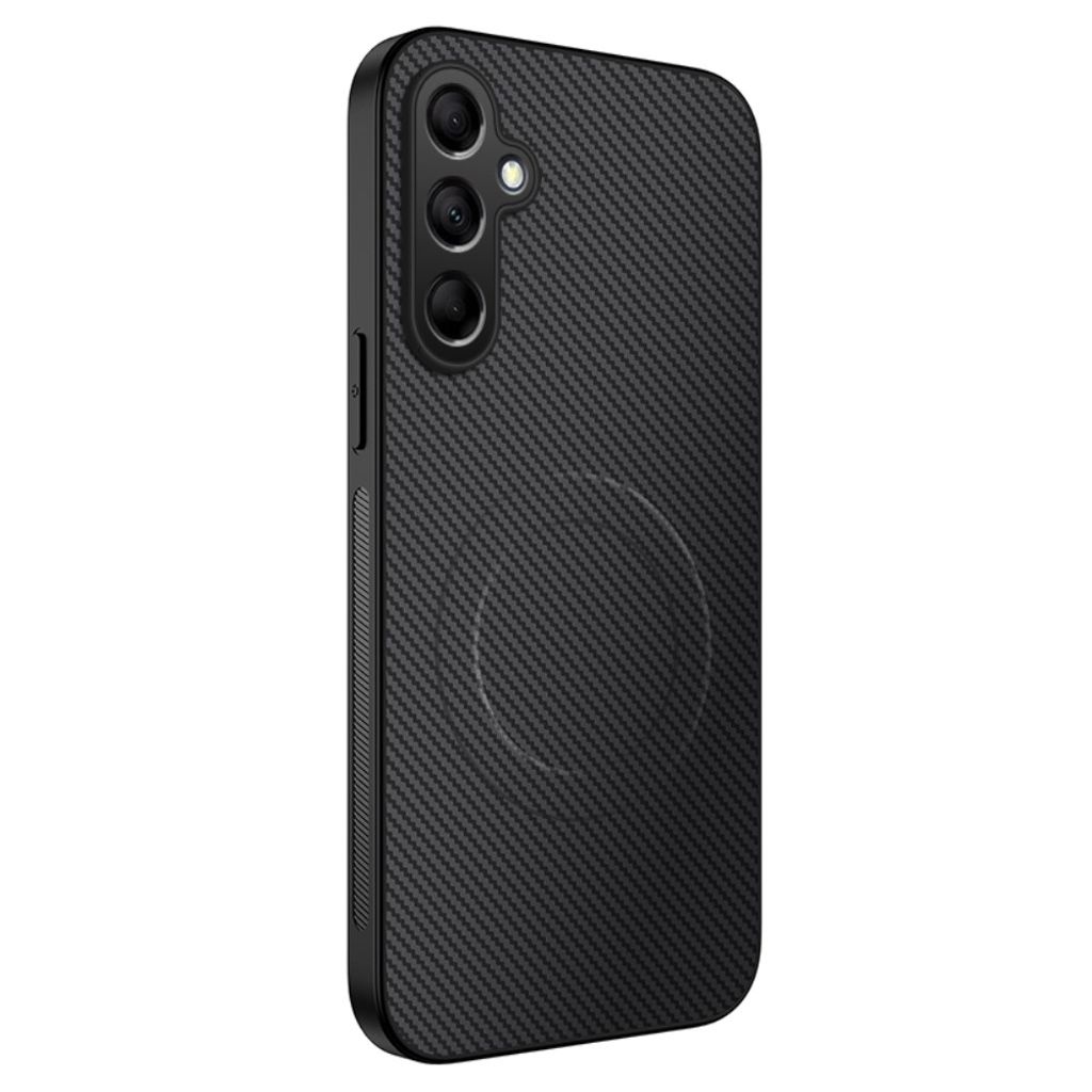 Samsung Galaxy S26 Plus MagSafe Case Carbon Fiber Texture - Black