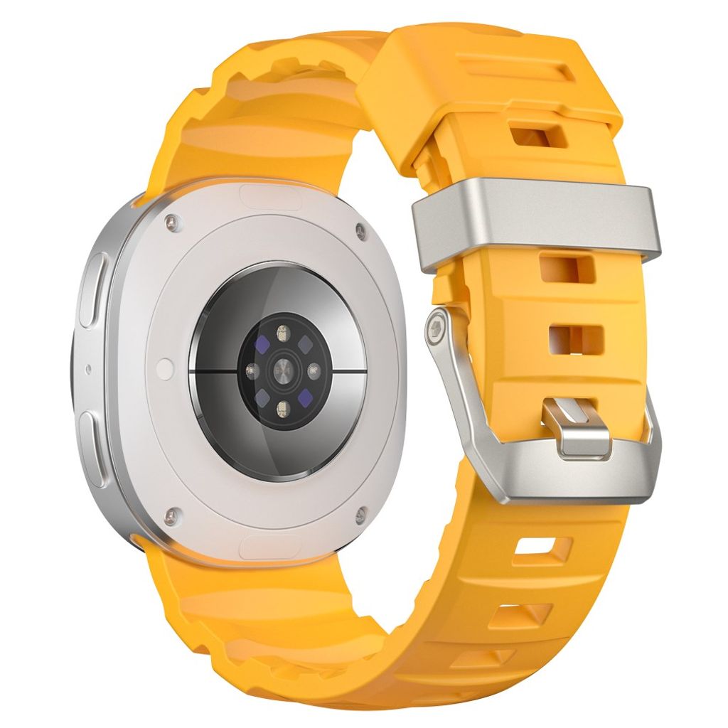 Samsung Galaxy Watch8 44 mm jne. Kellonranneke, Silikoni - keltainen