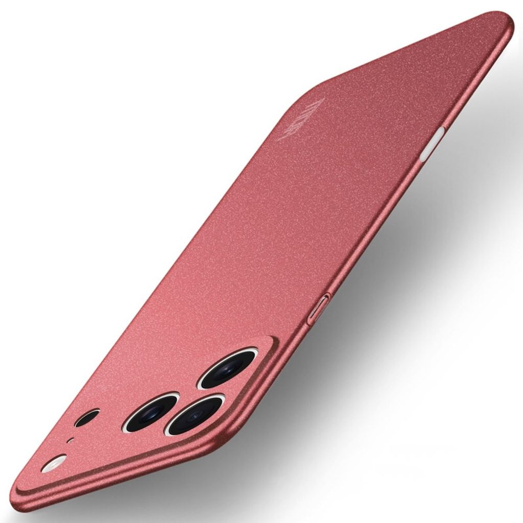 MOFI iPhone 18 Pro Max Slim Fit Kuori - Punainen