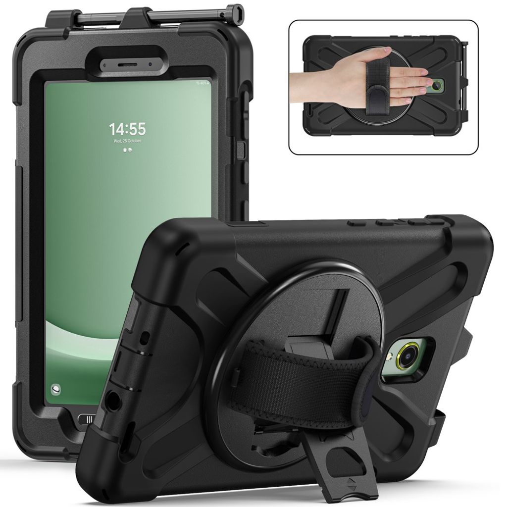 Samsung Galaxy Tab Active5/Active3 Case Kickstand - Black