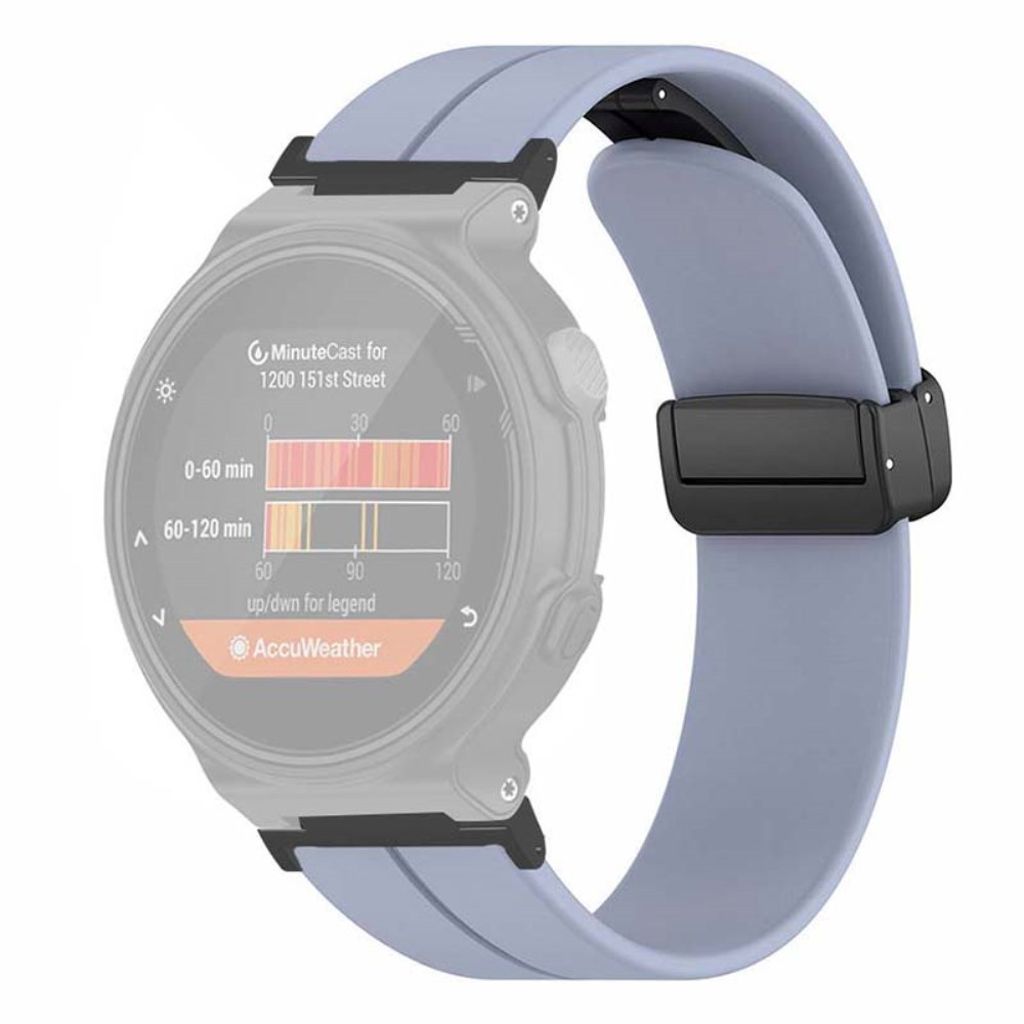 Garmin Forerunner 220/230/235/620/630/735X Silikon Klokkereim - Lilla