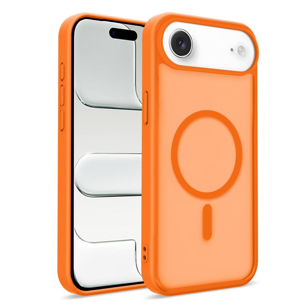 iPhone Air MagSafe Kuori Iskunkestävä - Oranssi