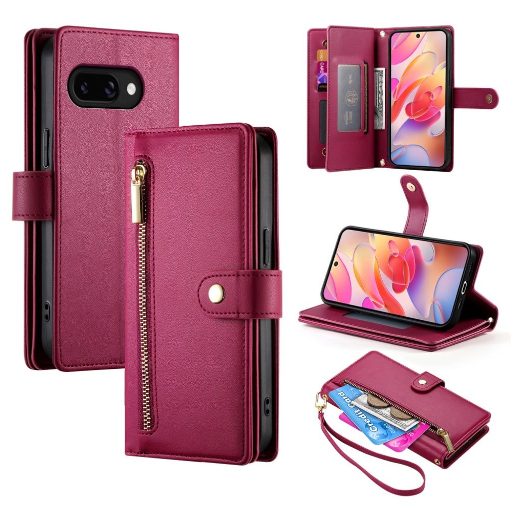 Samsung Galaxy A17 5G / A26 5G etui med bærestrop – rød