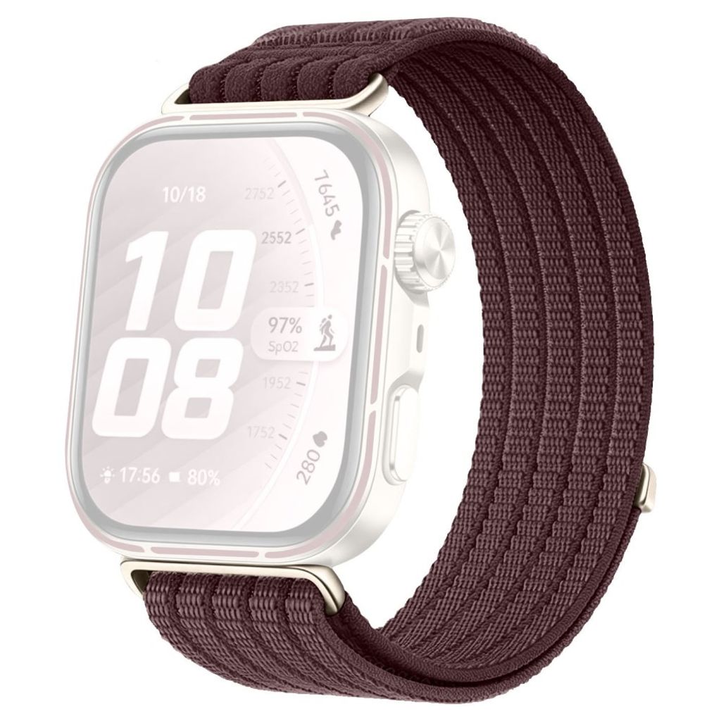 Huawei Watch Fit 5/5 Pro/4/4 Pro/3 Urrem i nylon - Lilla