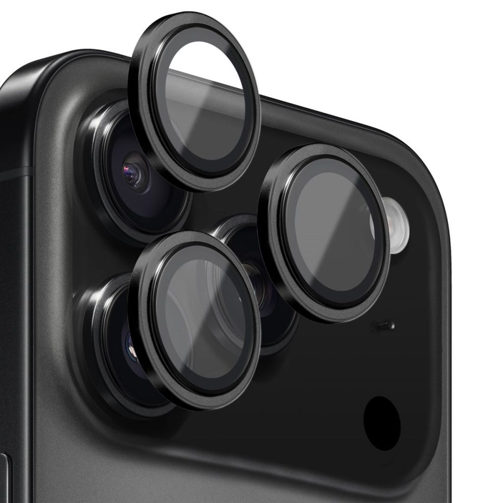 NORTHJO iPhone 17 Pro Max / 17 Pro Lens protector 9H - Black