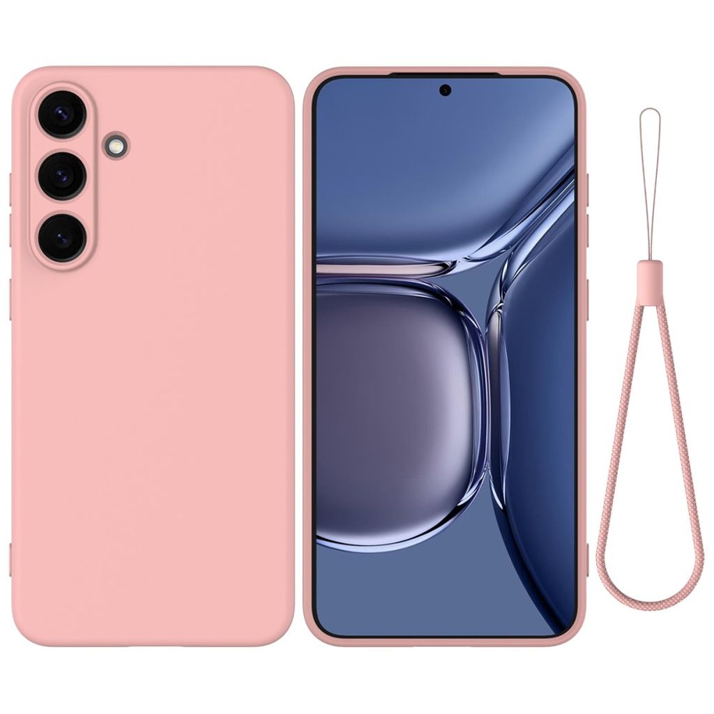 Samsung Galaxy S25 FE Skal med bärrem - Rosa