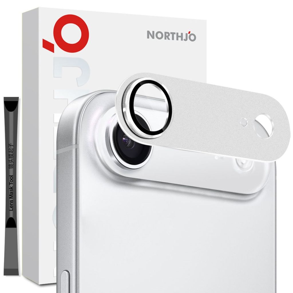 NORTHJO iPhone 17 Air Lens protector - Silver