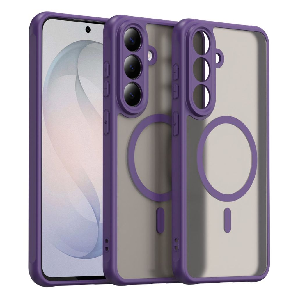 Samsung Galaxy S26 FE Magnetisk Cover Stødsikker - Lilla