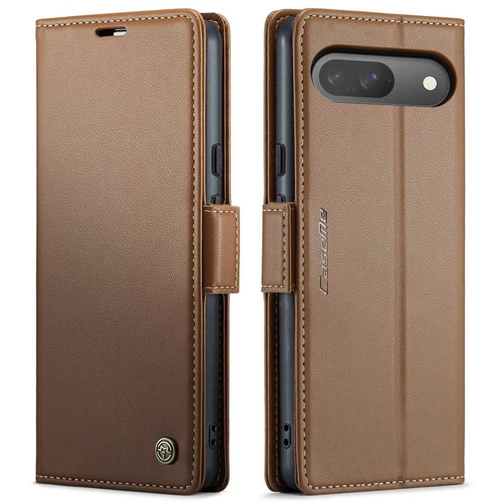 CASEME Google Pixel 10 Pro / 10 / 9 Pro / 9 Kotelo Korttipaikka - Ruskea