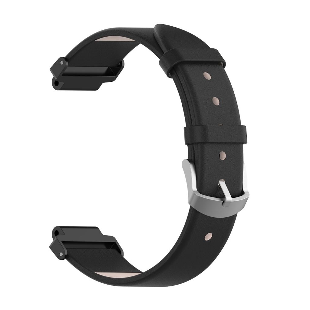 Garmin Forerunner 220/230/235/630/620/735X Klokkereim i PU-skinn - Svart