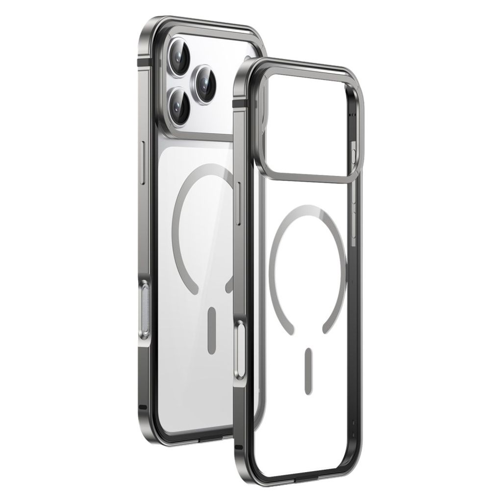 iPhone 17 Pro Max Deksel MagSafe-kompatibel Ultratynn - Sølv