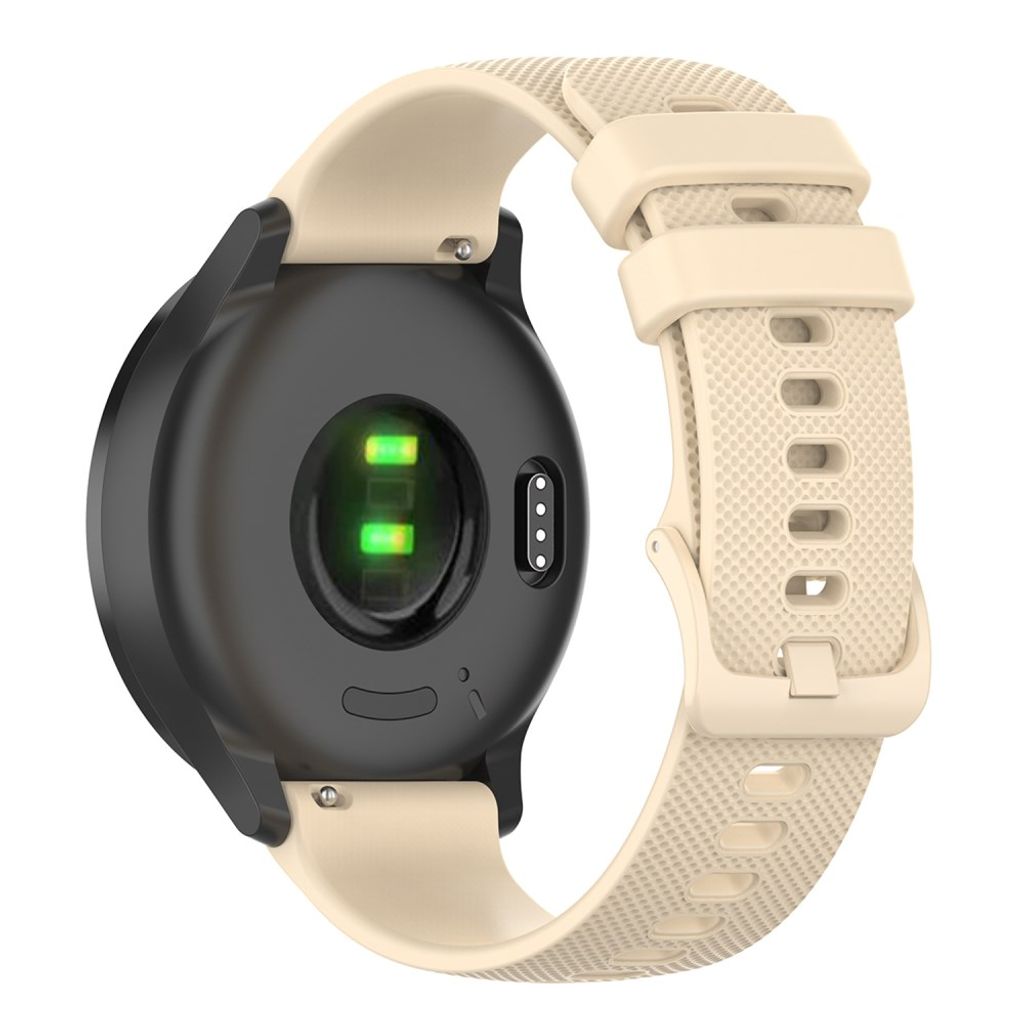 Garmin Venu/Venu SQ/Venu 2 Plus m.fl. Klokkereim i silikon - Beige