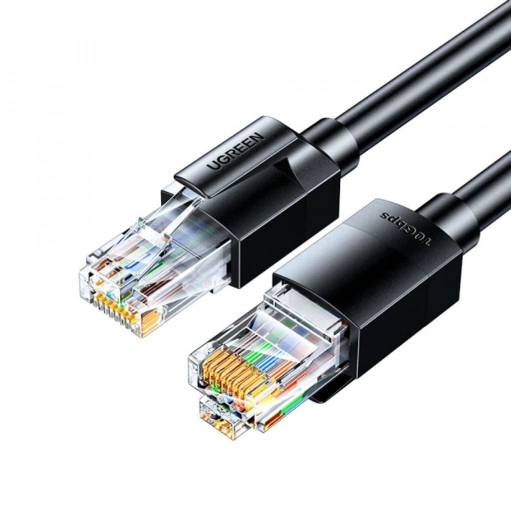 UGREEN NW315 nätverkskabel CAT6A UTP 15m – svart UGREEN NW315 nätverkskabel CAT6A UTP 15m – svart