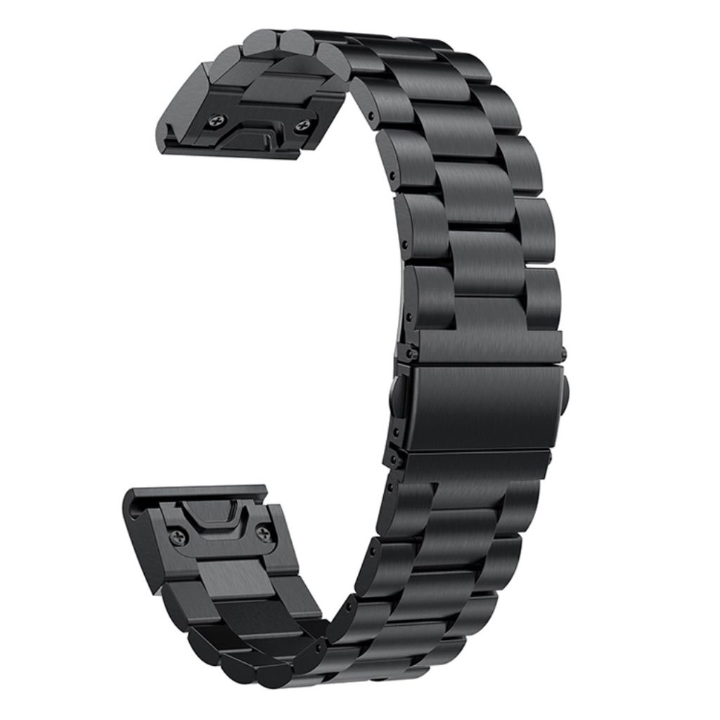 Garmin Fenix ​​​​5X Stainless Steel Watch Strap - Black