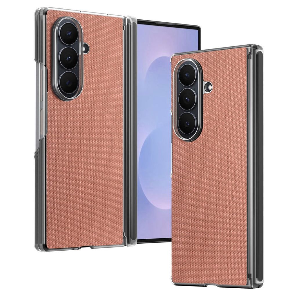 Samsung Galaxy Z Fold8 Ultra MagSafe Kuori PU-nahkaa - Ruskea