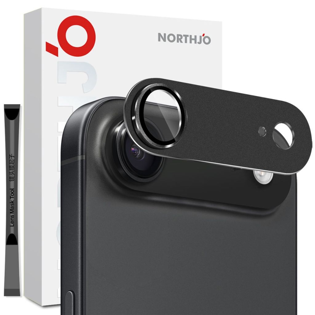NORTHJO iPhone 17 Air Lens protector - Black