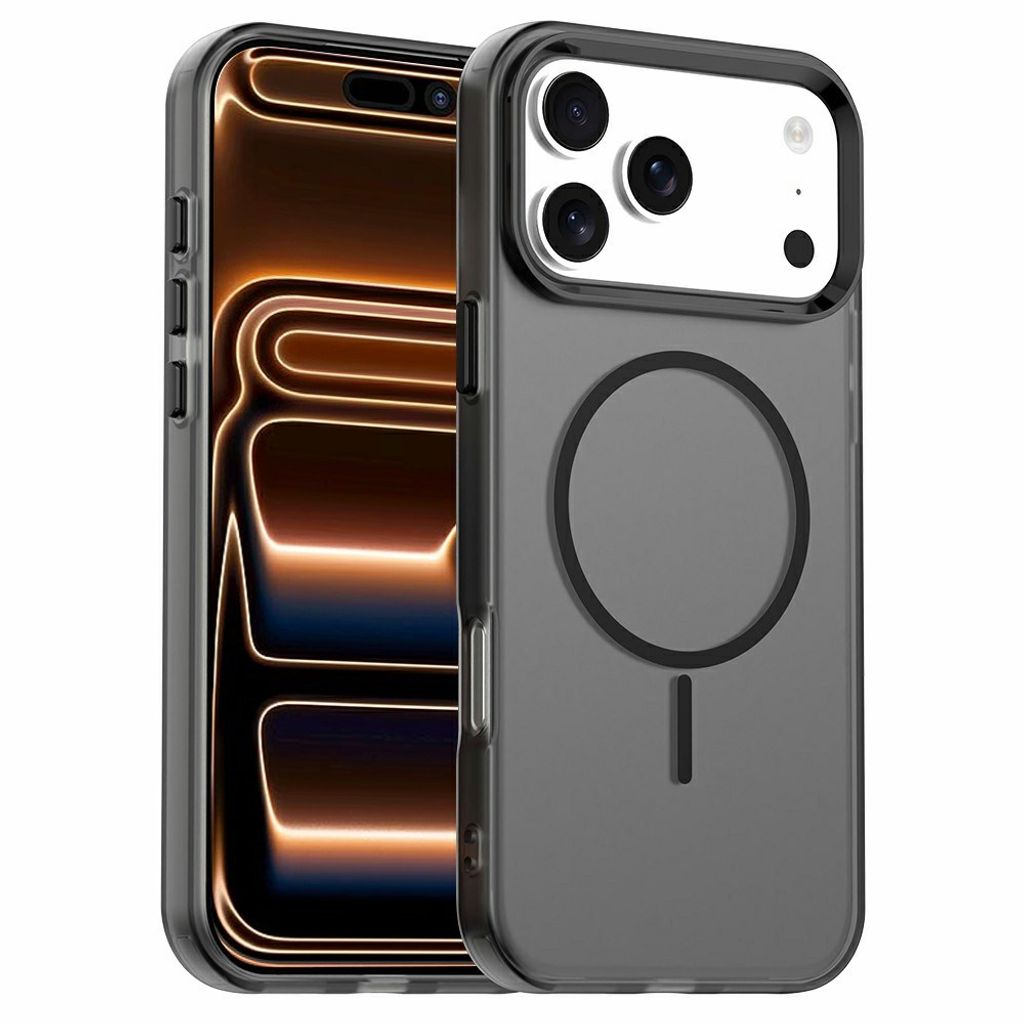 Magsafe-deksel til iPhone 18 Pro Max/17 Pro Max – svart