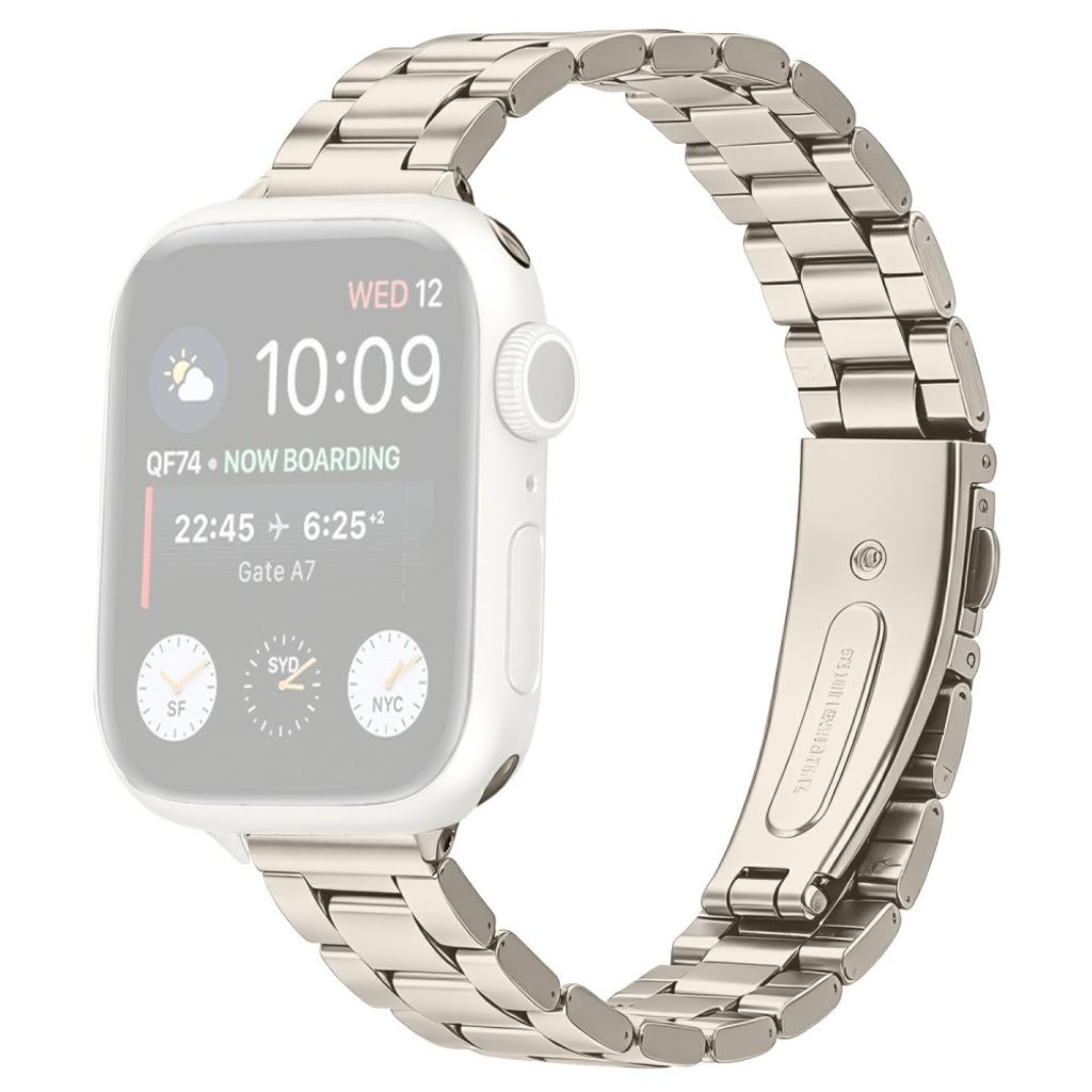 Apple Watch 42/41/40/38mm Klockarmband i rostfritt stål - Silver