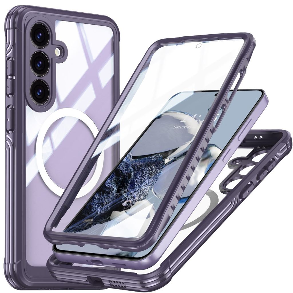 Samsung Galaxy S25 FE Skal + Skärmskydd - Lila