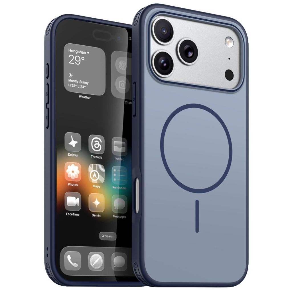 iPhone 18 Pro Max/17 Pro Max MagSafe Skal - Blå