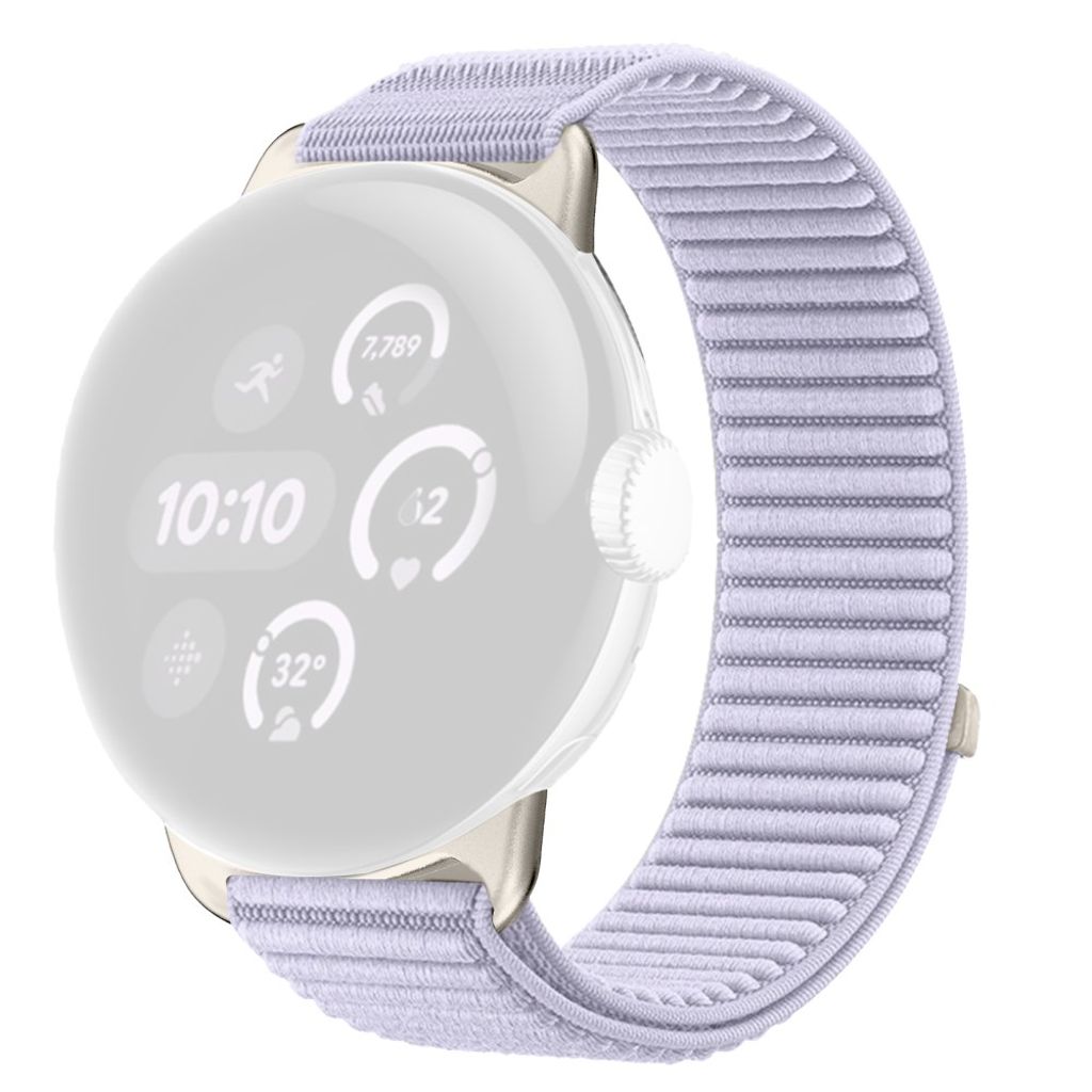 Google Pixel Watch 4 45 mm jne. kellonranneke Nylon - violetti