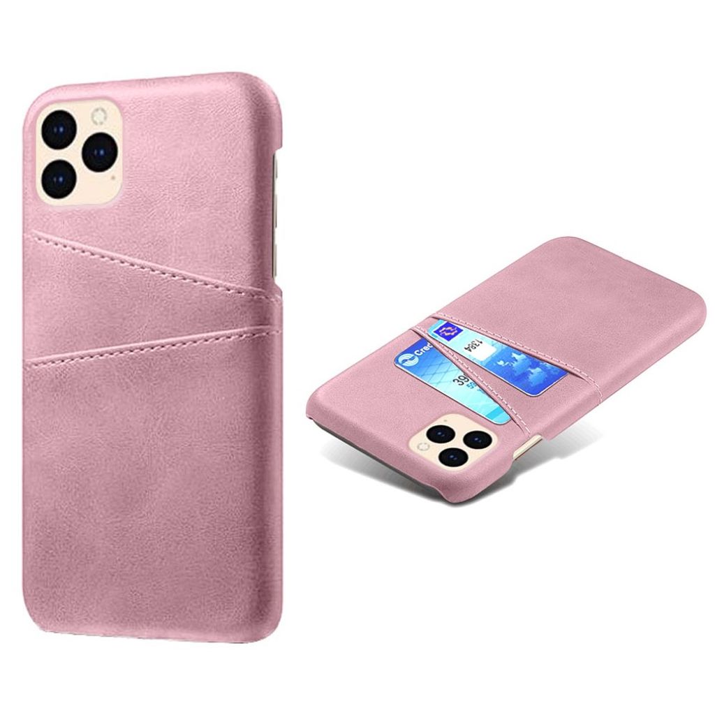 KSQ iPhone 12 Mini Skal med Kortfack - Roséguld