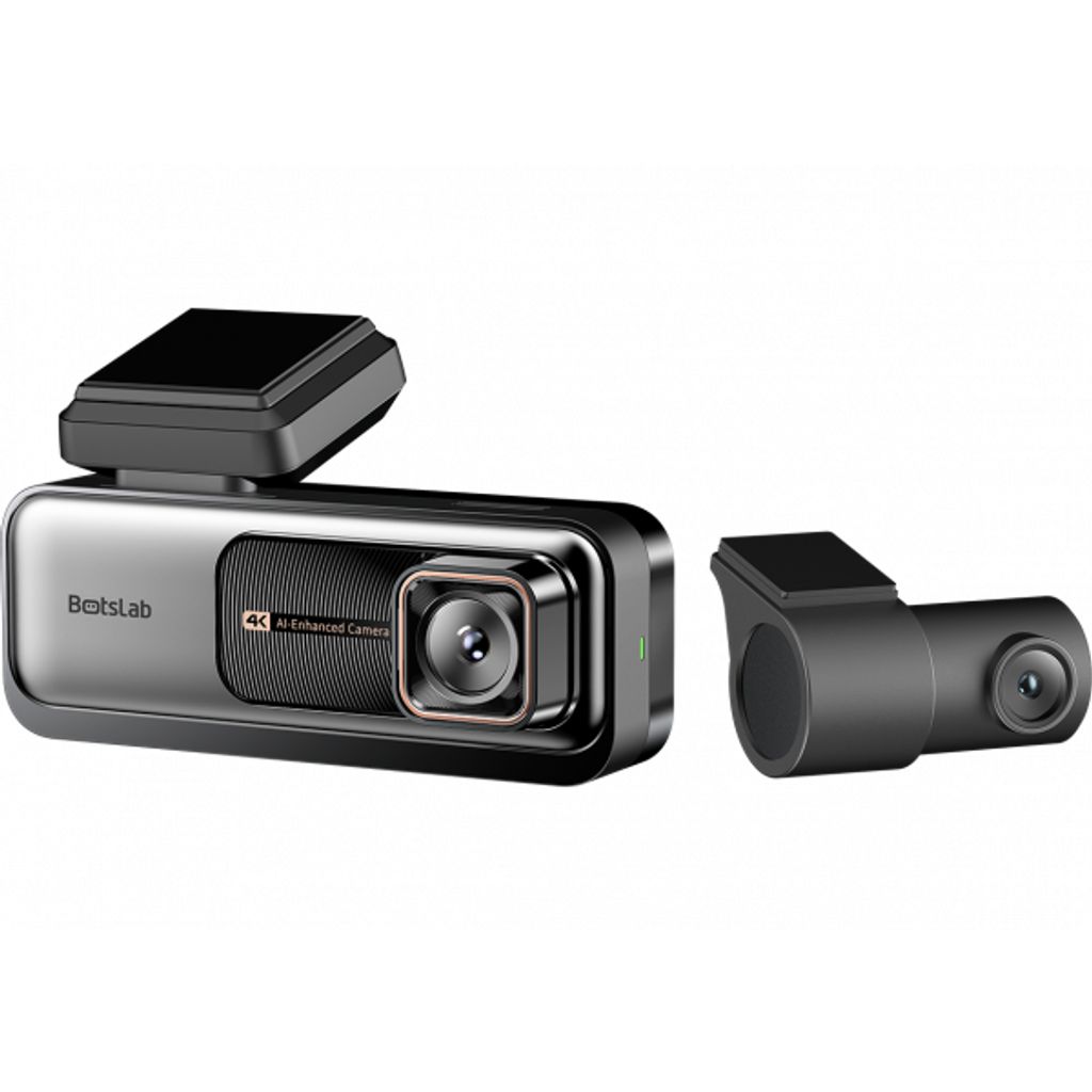 Botslab G980H Pro Bilkamera främre + bakre 4K, Wi-Fi, GPS – Svart