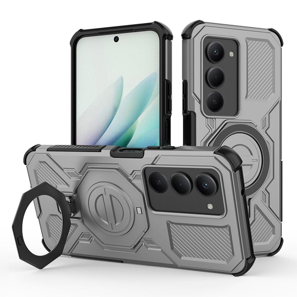 Xiaomi Redmi 15 5G Case with rotating stand - Grey