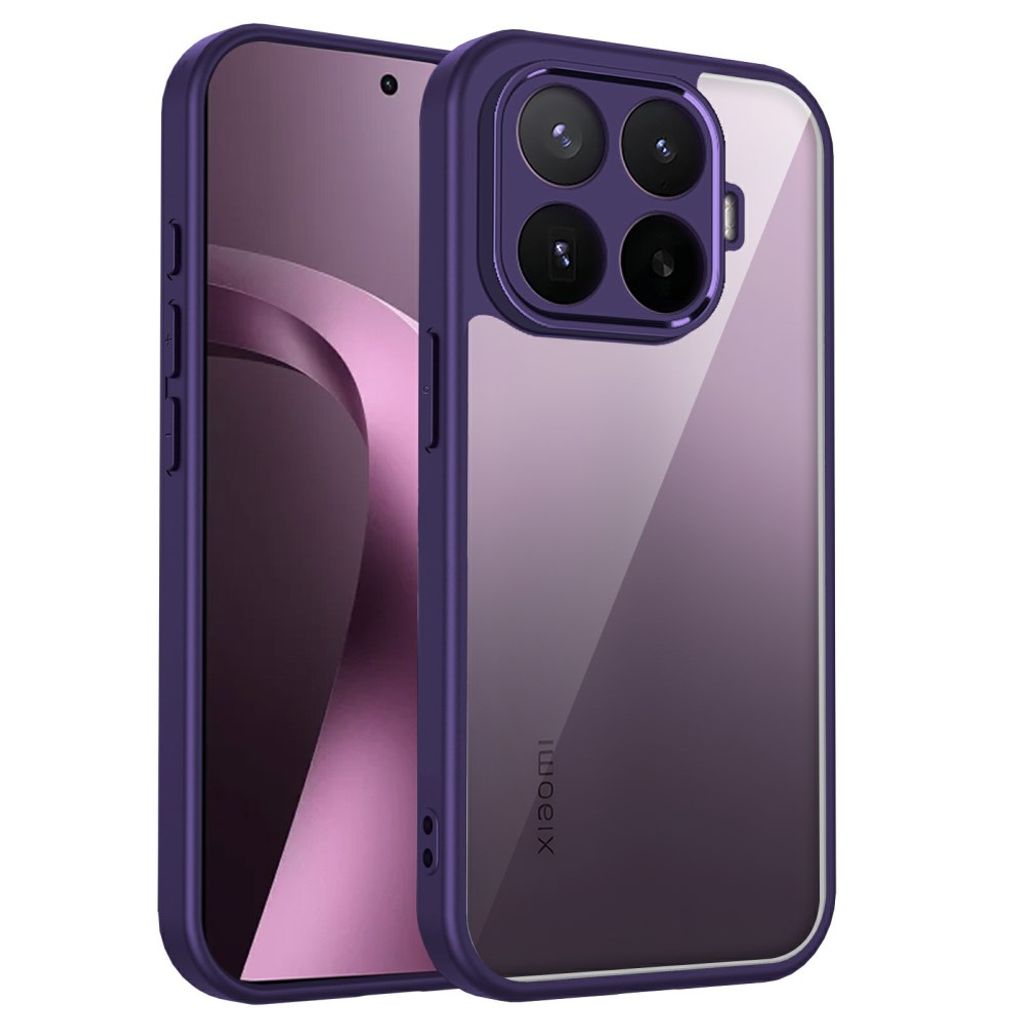 Xiaomi 17T Läpinäkyvällä takaosalla varustettu kuori - Violetti