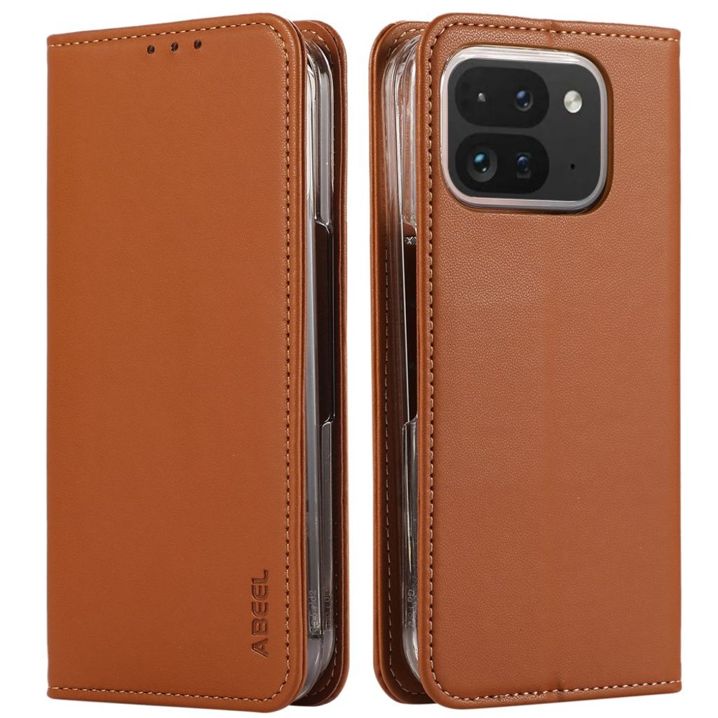 ABEEL Google Pixel 9 Pro Fold 5G Plånboksfodral - Brun