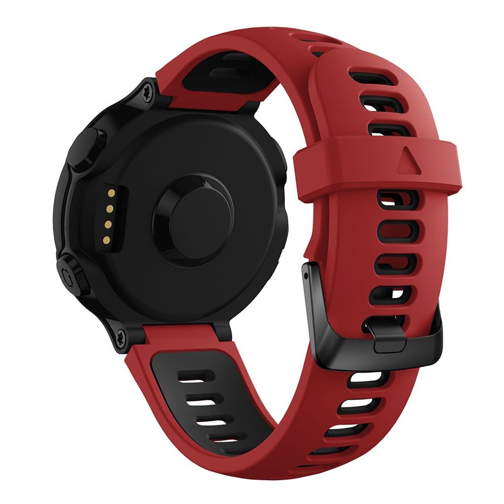 Garmin Forerunner 735XT/220/230/235/620/631 Klokkereim - Rød/Svart