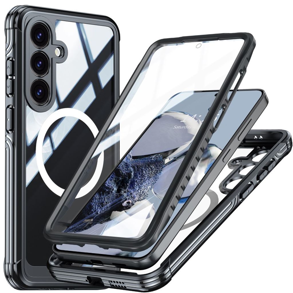 Samsung Galaxy S25 FE Skal + Skärmskydd - Svart