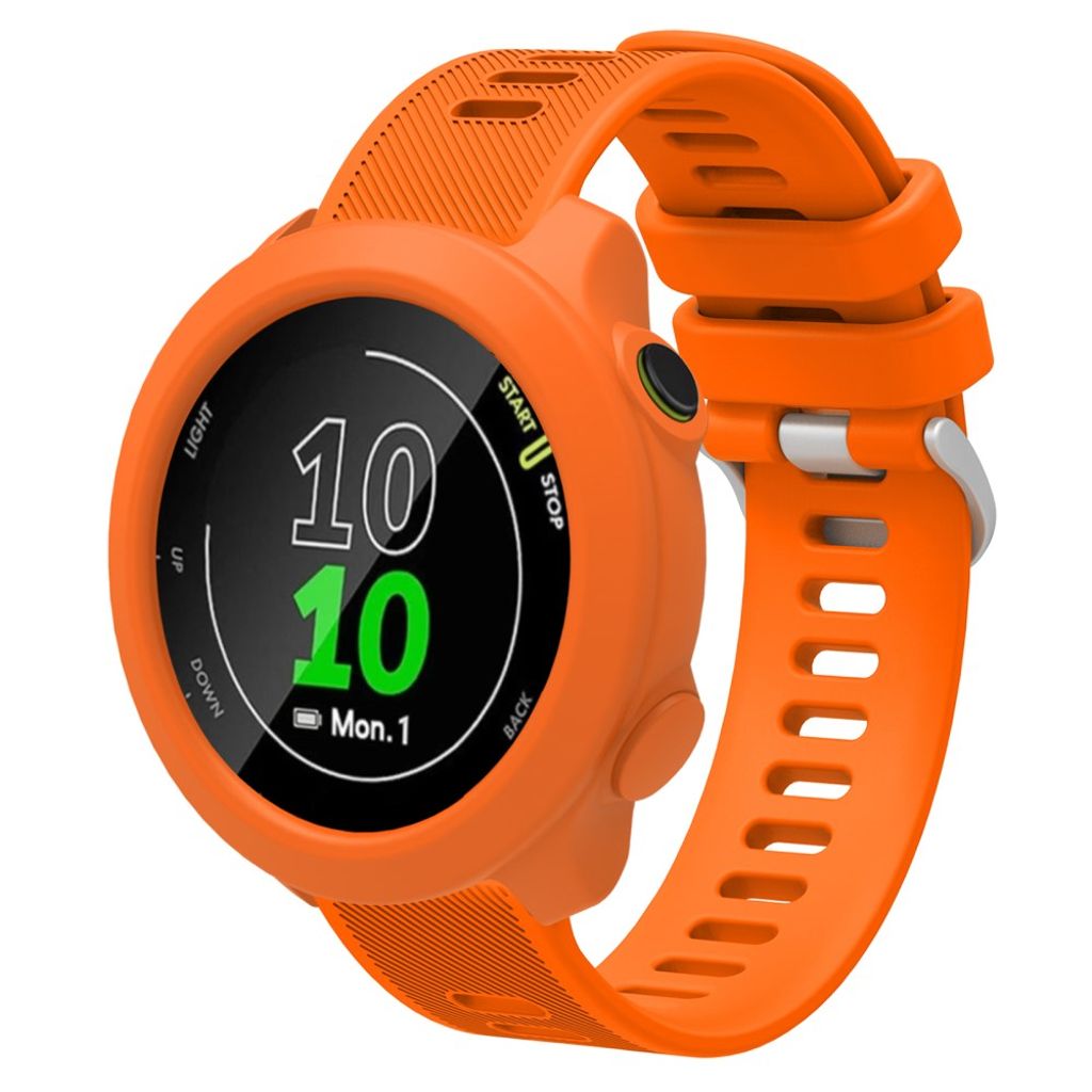 Garmin Forerunner 158 Klokkereim med Deksel - Oransje