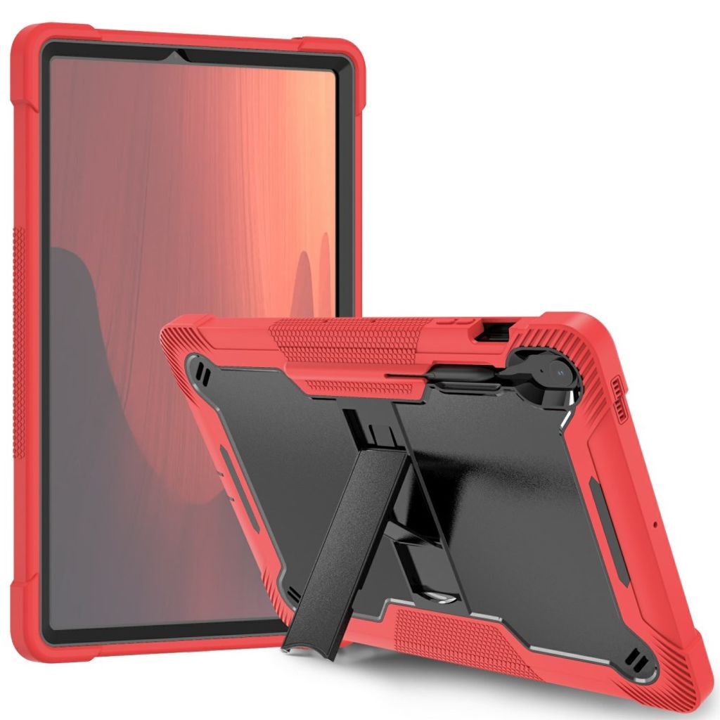Samsung Galaxy Tab S10 FE Plus Case with Stand - Red
