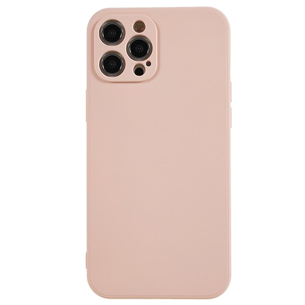 AMORUS iPhone 12 Pro Max TPU Cover - Lyserød