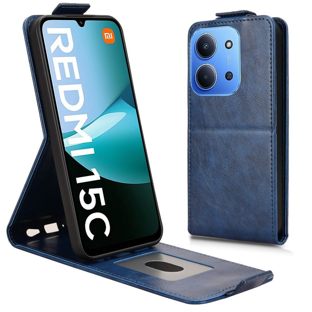 Xiaomi Redmi 15C 5G / 15C 4G Kotelo - Tummansininen