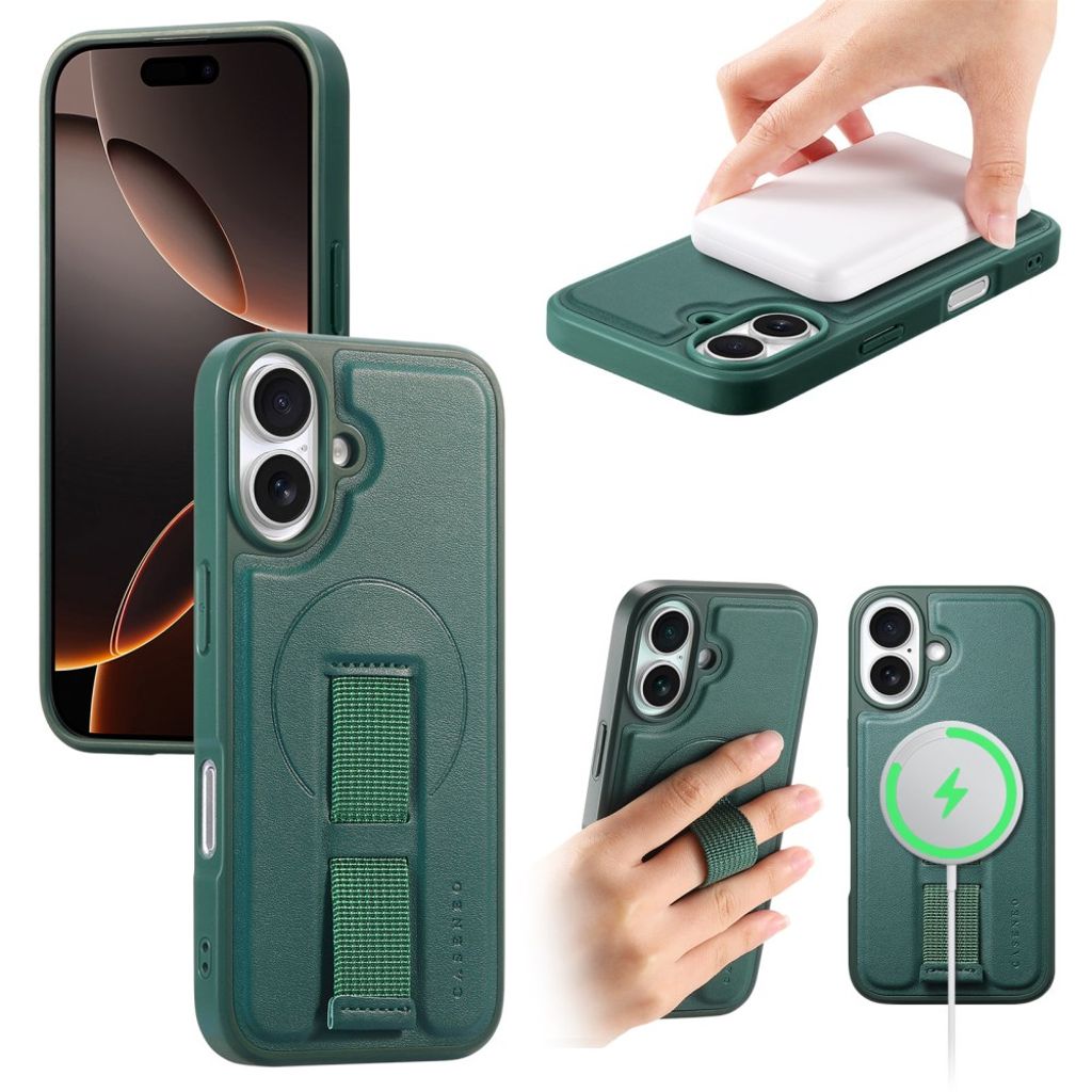 CASENEO iPhone 16 Plus Case with MagSafe - Green