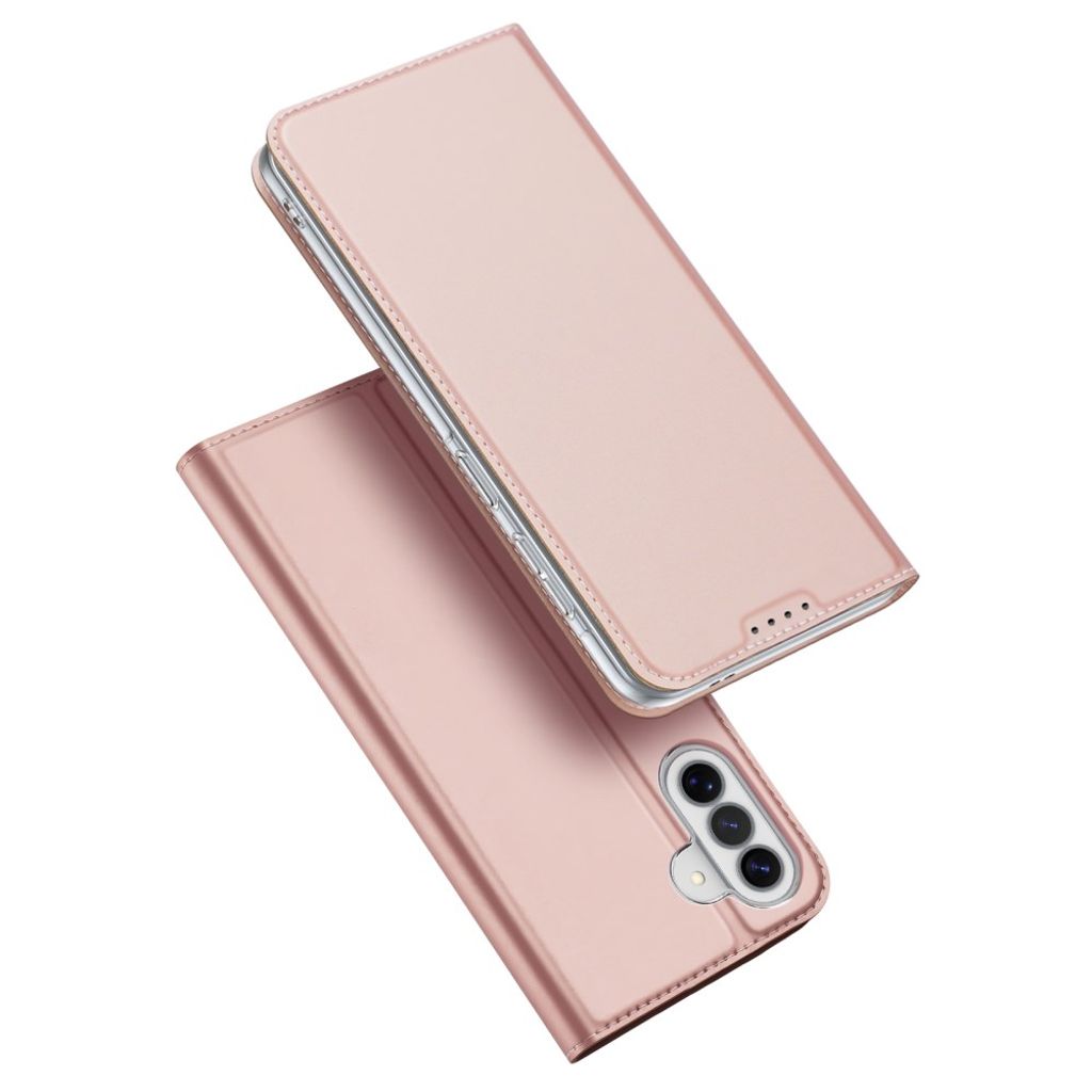 DUX DUCIS Samsung Galaxy A57 5G Lommeboketui Stativ Kortholder - Rosa